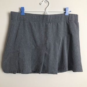 BCG Tru Wick Gray Tennis Skirt size XL